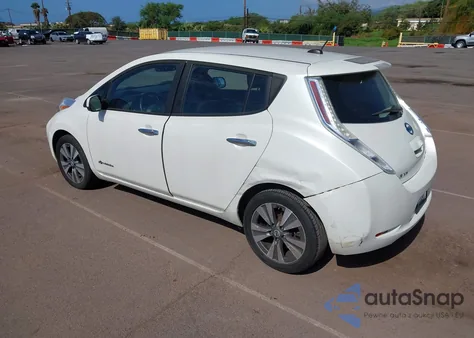 2013 Nissan Leaf Sl из США, поврежденный, VIN 1N4AZ0CP5DC417580